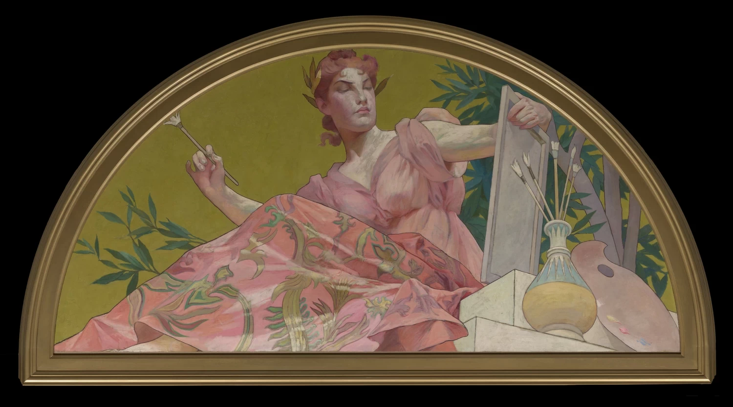 Musa della pittura, 1893 - Yale University Art Gallery, New Haven